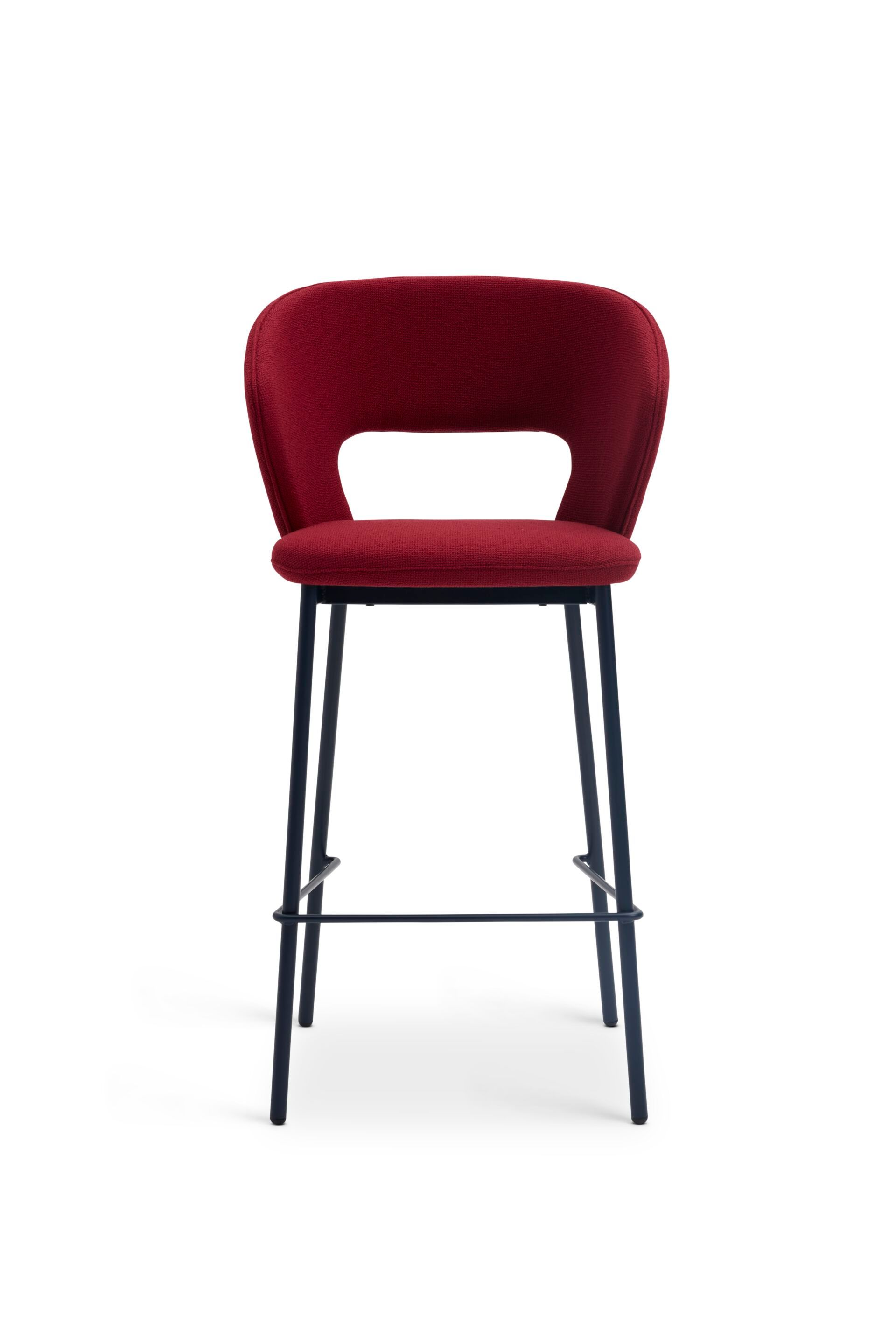 Высокий стул с тканевой подкладкой со спинкой Origins 1971 Fard ARCH-00120056 - Вид №6