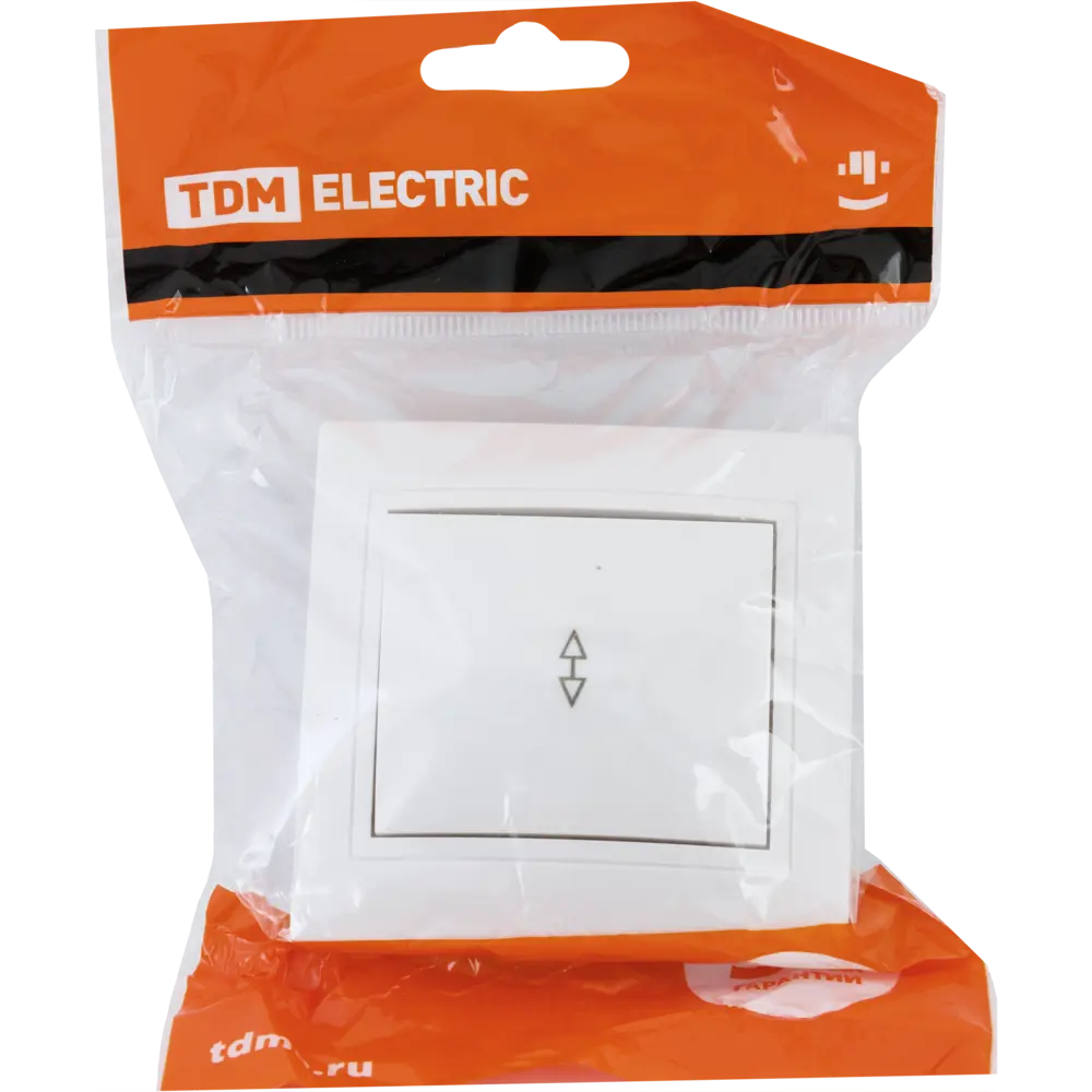 TDM ELECTRIC Выключатель проходной Таймыр белый одноклавишный 85591338 STLM-0064423 - Вид №5