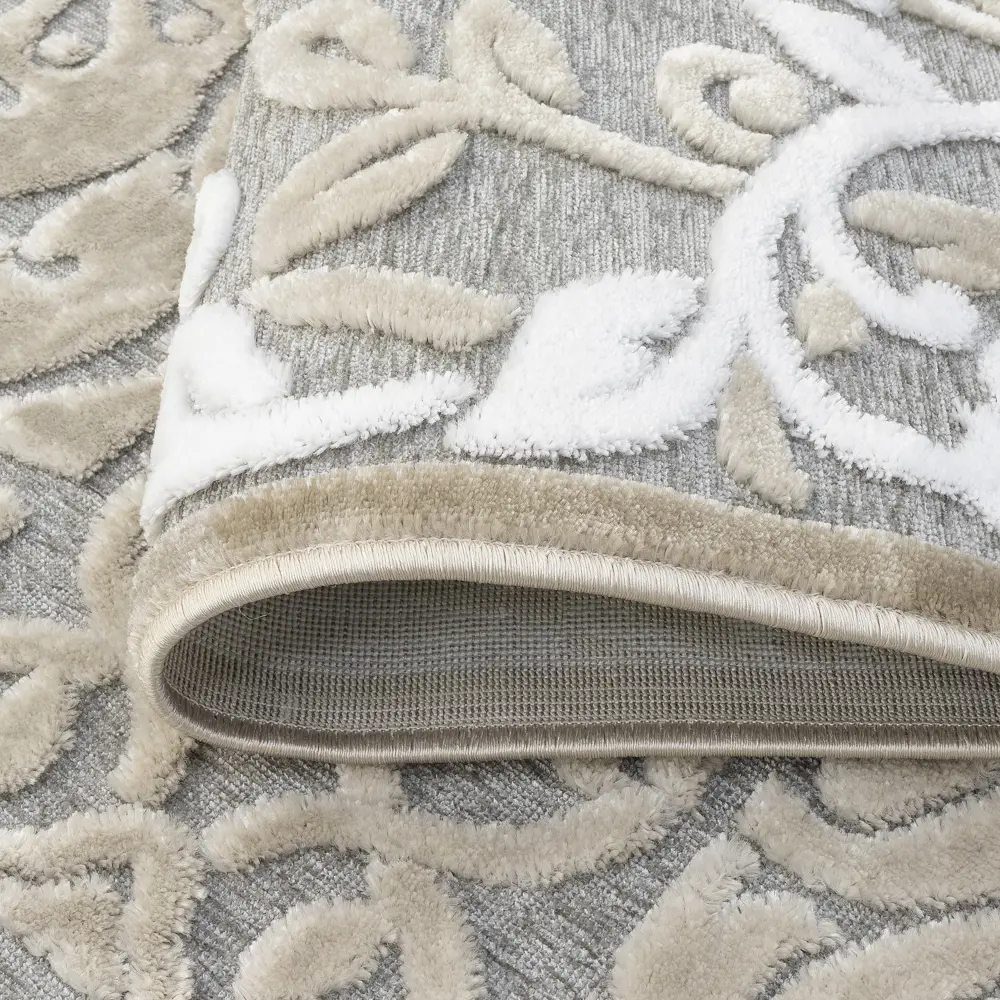 Ковер Роялтафт Шенилл 150x230 см полипропилен 84504_88 цвет серый STLM-2043890 - Вид №4