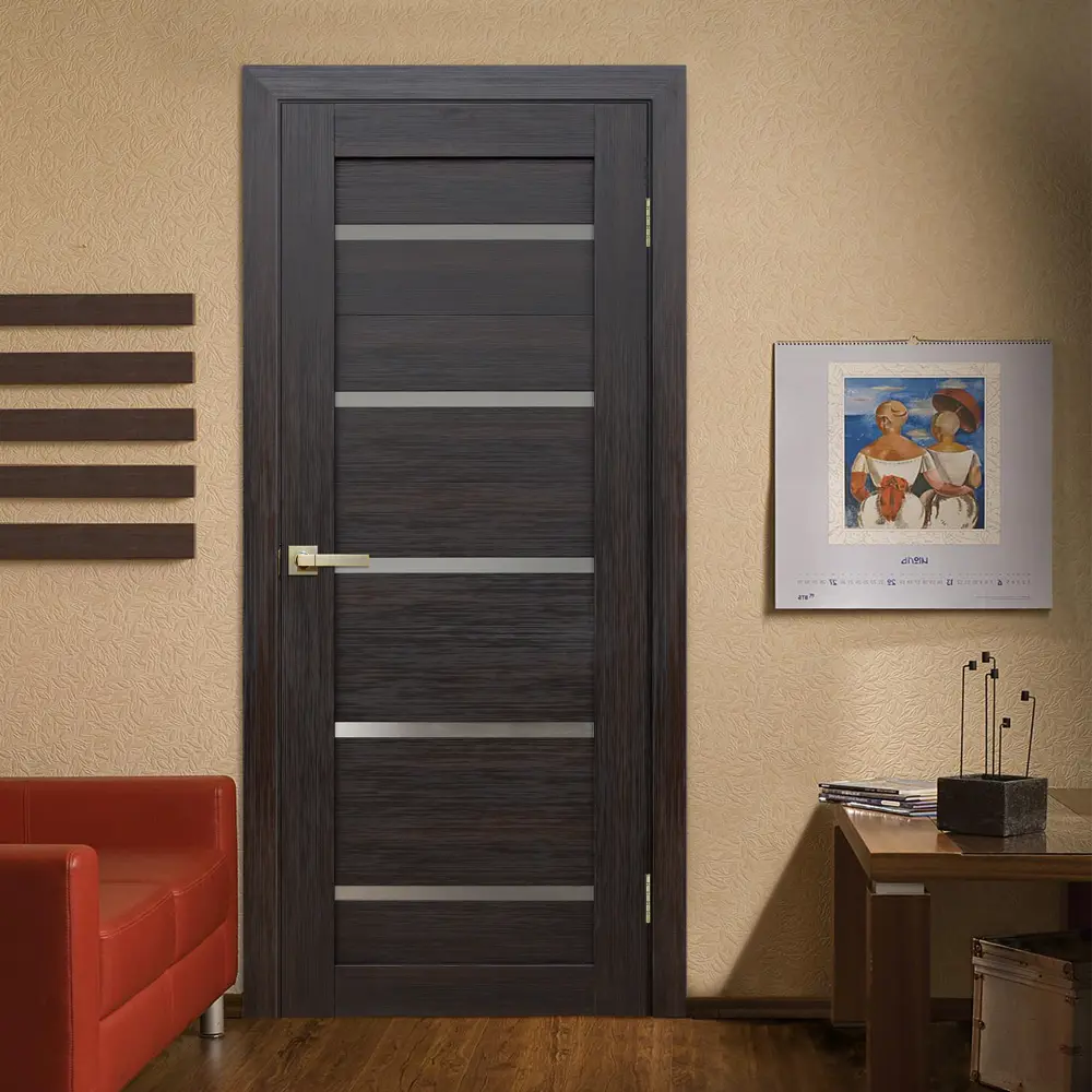 Комплект двери Artens Дукато глухая 80x200 см Hardflex цвет акация без доборов 89428663 STLM-2088952  - Вид №2