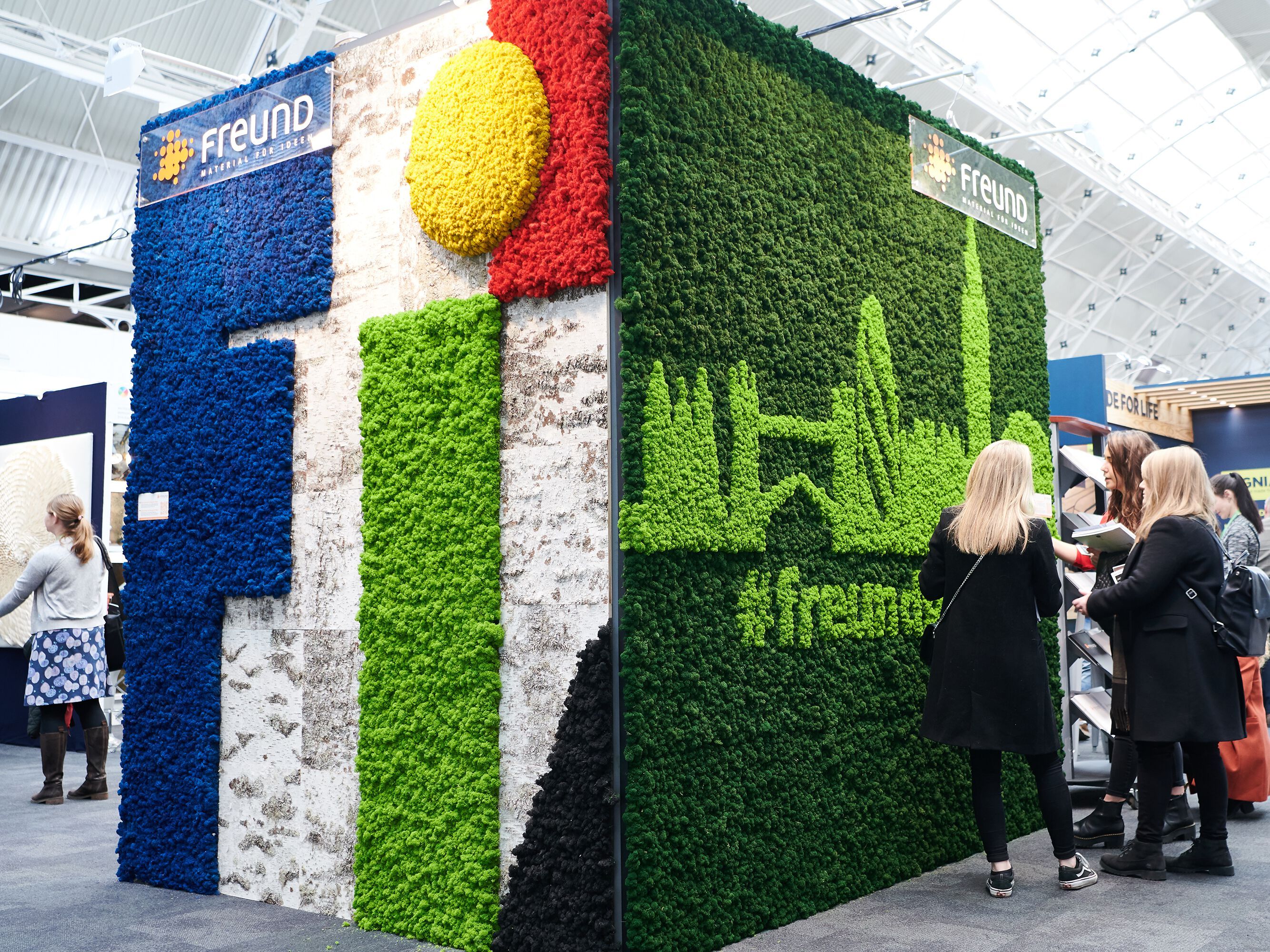 Растительная стена из мха Freund GmbH Green ARCH-00131248 - Вид №5