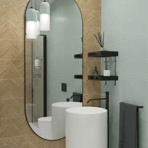 Настенная плитка KREAFORTA Mersey WoodR 20x40 см 1.62 м² матовая цвет бежевый 89413664 STLM-2185393