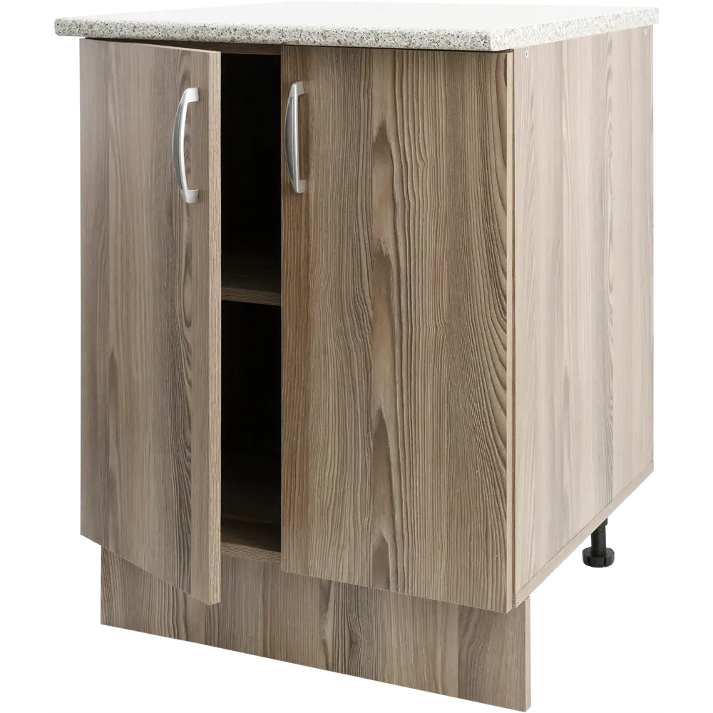 Шкаф напольный Delinia «Дуб Шато Аква» 60x85х60 см, ЛДСП, цвет коричневый Santreyd STLM-2130277 - Вид №1