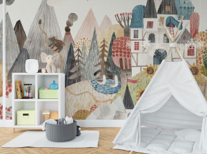 Панорамные обои для детей