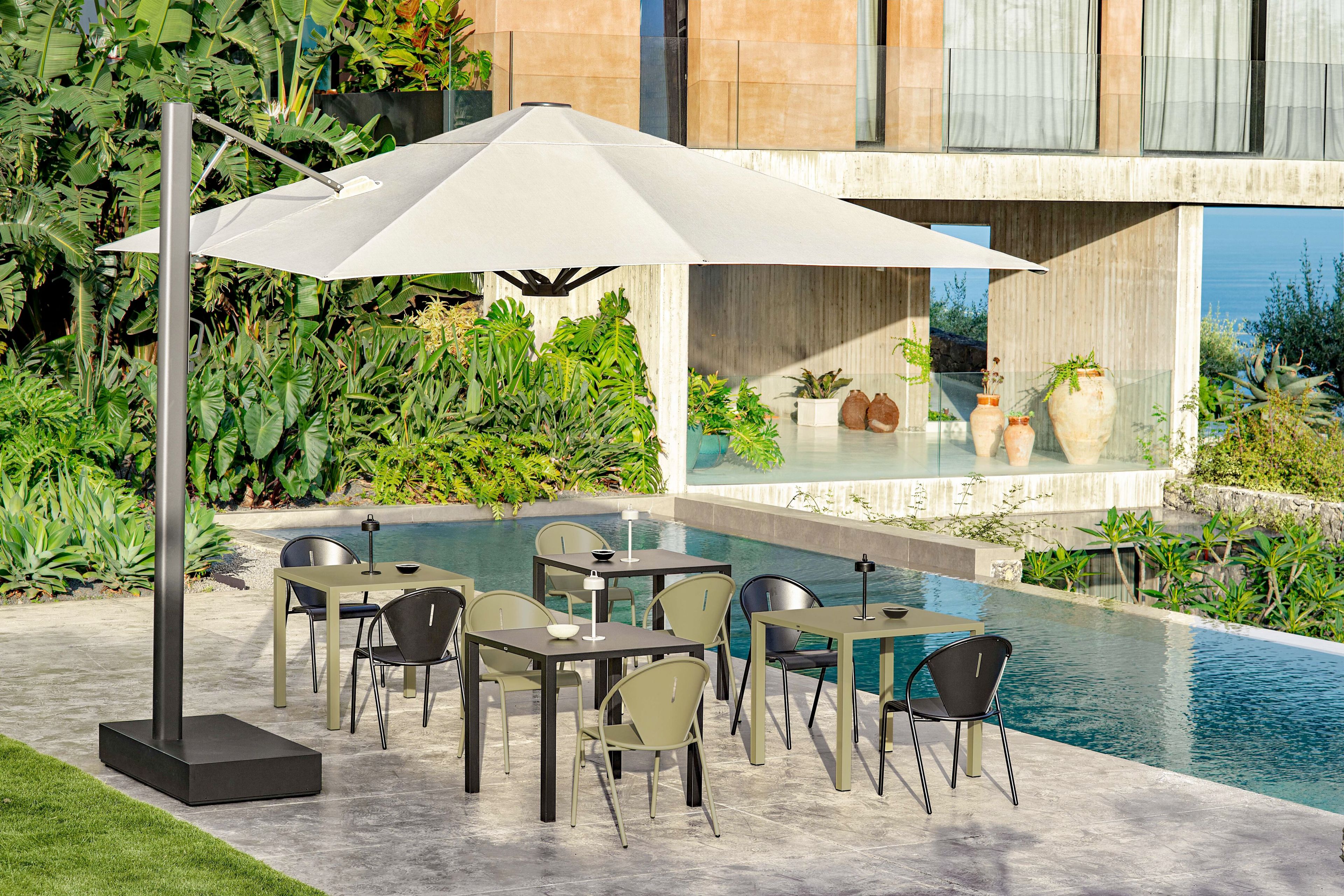 Стальной садовый стул emu код ARCH-00037389 - Вид №7