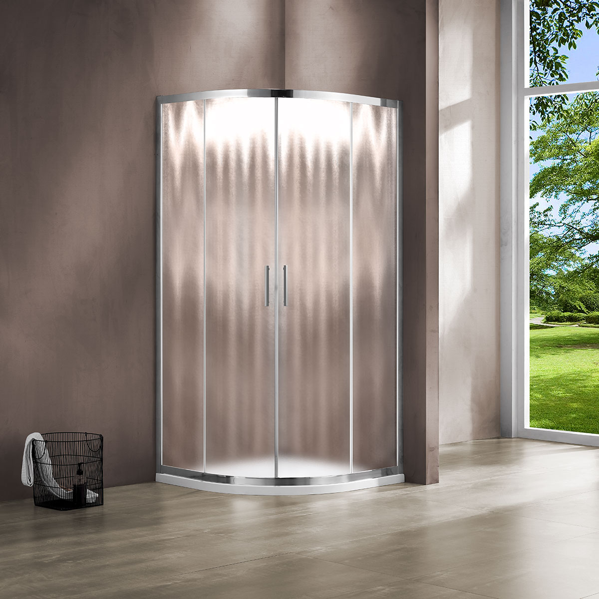 VSQ-1G100CH Душевой уголок Vincea Garda Santreyd