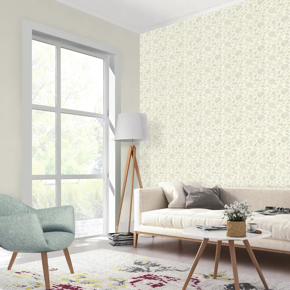 Обои флизелиновые Rasch Art Nouveau серые 1.06 м RA 958218 82473388 STLM-2139626 - Вид №3