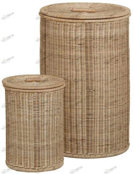 Kok Maison Корзина для белья из ротанга Vannerie B10n