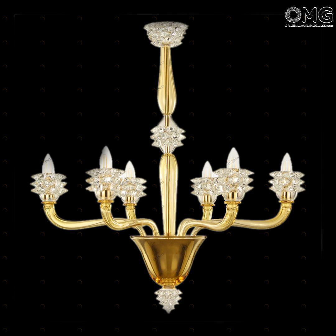 4184 ORIGINALMURANOGLASS Люстра Шанель Chanel - муранское стекло OMG  см 