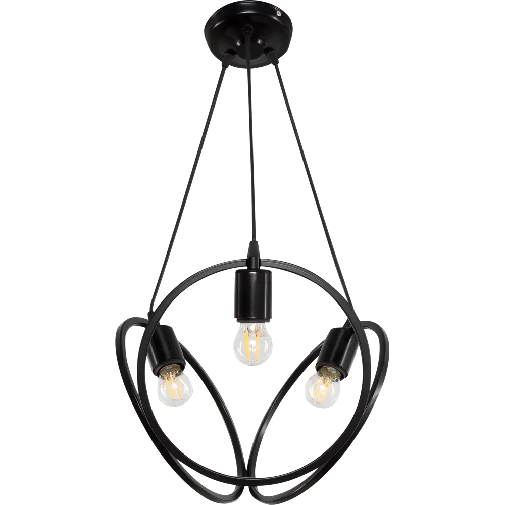 Подвес Диона 045/2 3хЕ27х60 Вт цвет чёрный СВЕТУС STLM-2153939 - Вид №8