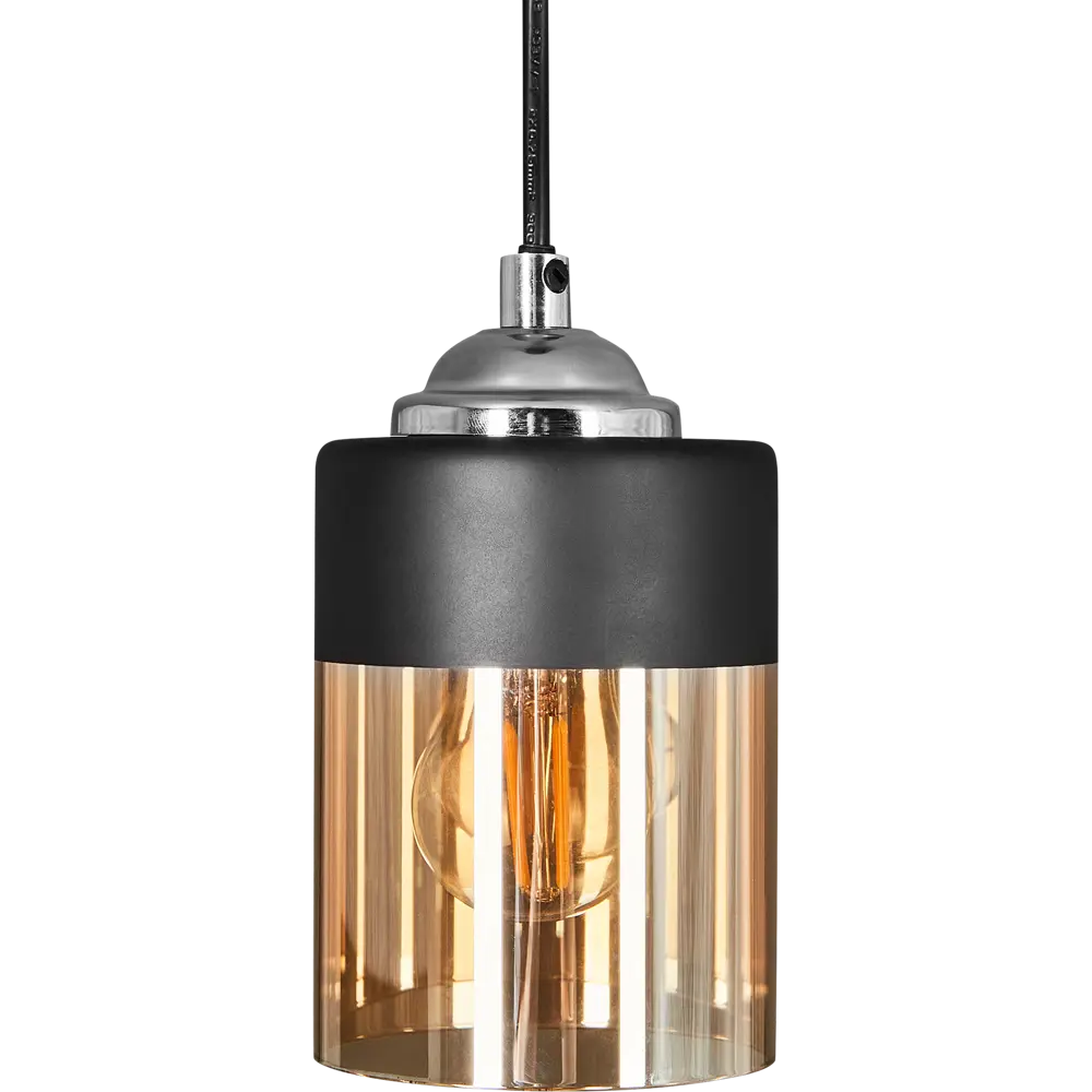 Подвесной светильник INSPIRE Amber с янтарным стеклом 85113382 STLM-0058959 - Вид №3