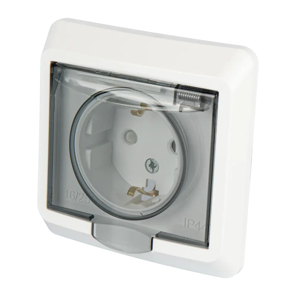 Влагозащищенная розетка SYSTEME ELECTRIC Этюд для кухни и ванной 11300834 STLM-0001170 - Вид №1