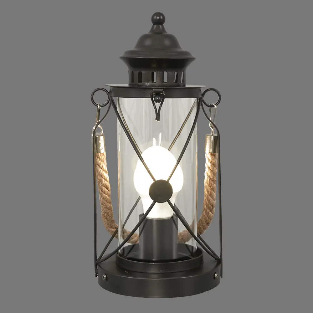 Настольная лампа Eglo Bradford 1xE27x60 Вт стекло цвет чёрный 16515421 STLM-2026028  - Вид №3