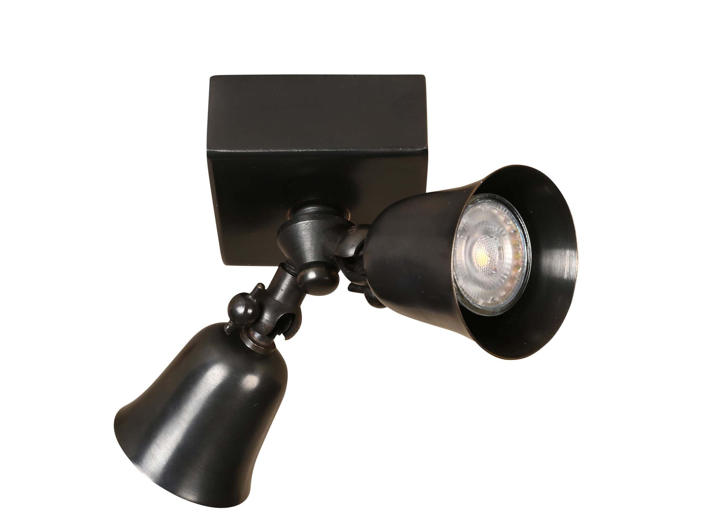 Регулируемая латунная светодиодная потолочная лампа Authentage Lighting Fleure Twin ARCH-00098036 - Вид №1