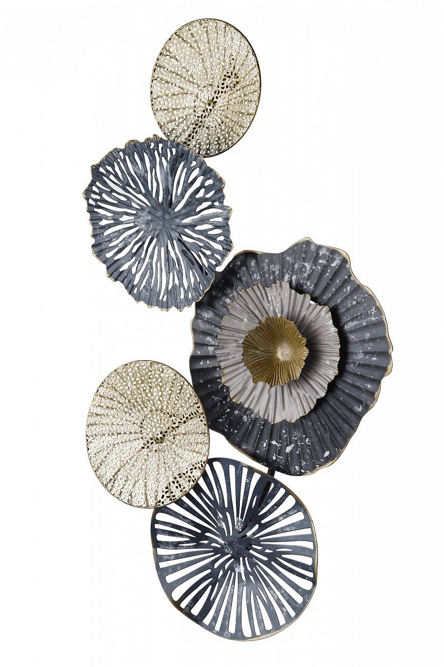 Панно настенное металлическое 66 см 93007 Tomas Stern TOMAS STERN  00-3865434 Серый  - Вид №2