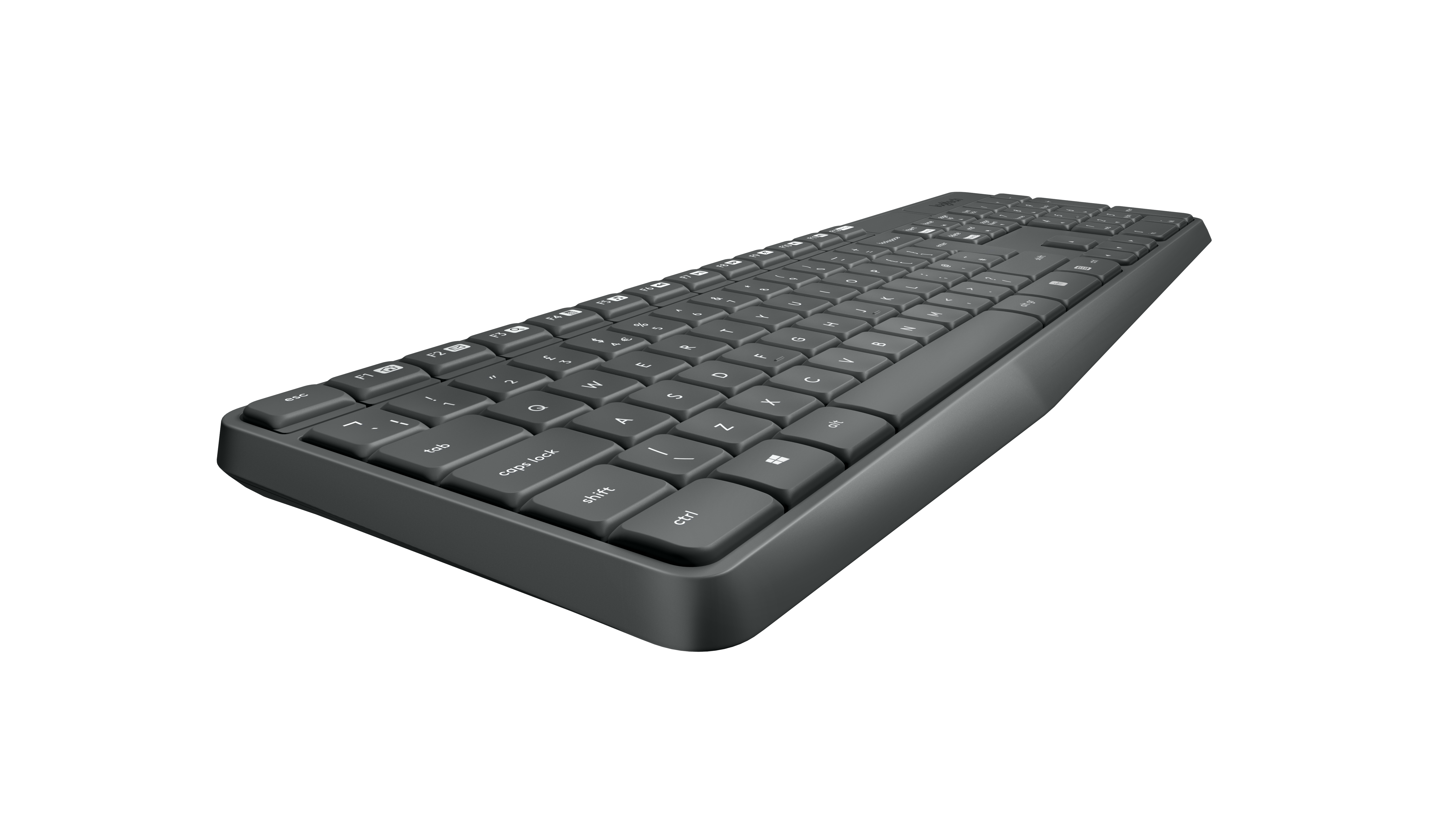920-007948 wireless desktop mk235 grey retail Logitech Santreyd  - Вид №2