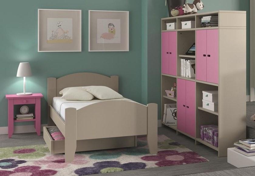 Mathy by Bols Односпальная деревянная кровать Tilleul sun-id-1479130 - Вид №8