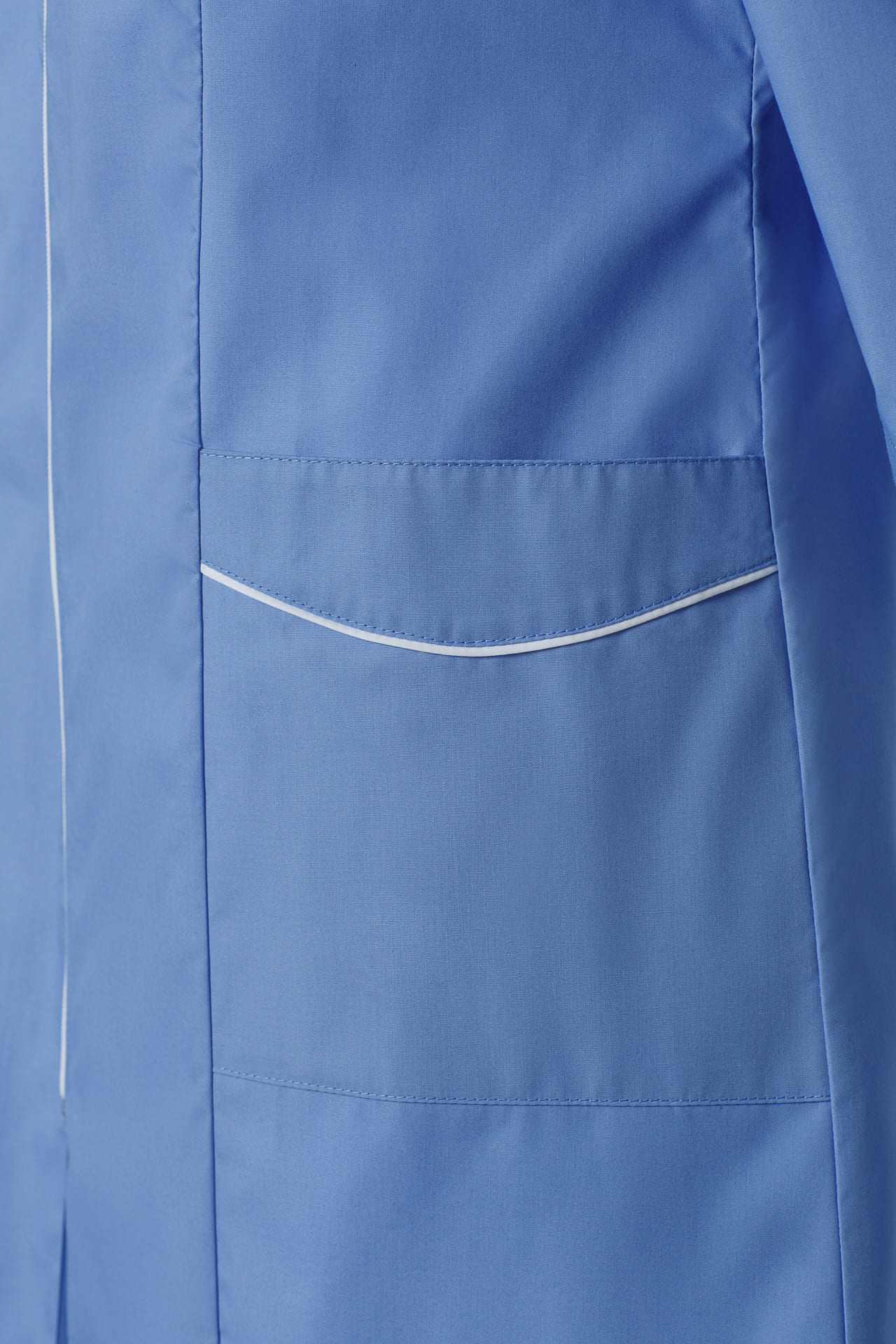 63696 Халат "Сервис-Люкс" темно-голубой  Медицинская одежда  размер 44/158-164 Спецодежда  - Вид №2