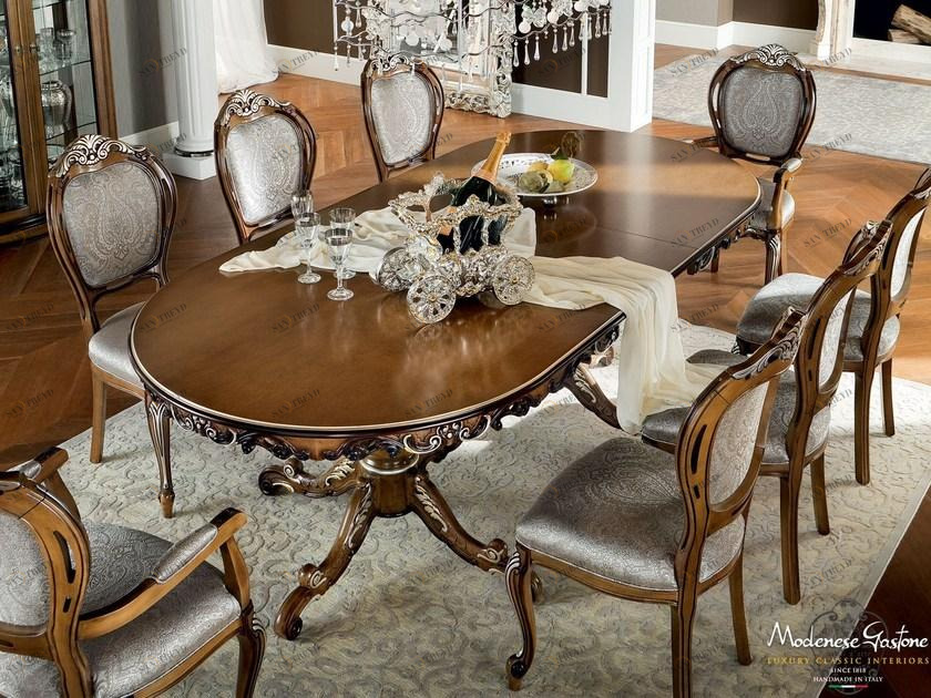 Modenese Gastone Овальный раздвижной стол для гостиной Bella vita sun-id-1401174