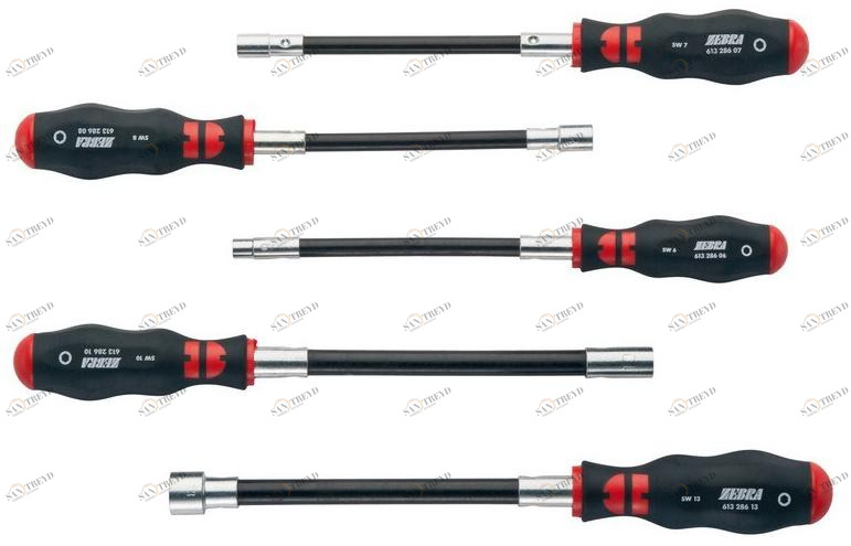 Würth Набор отверток с гибким стержнем, 5 шт. Assortimenti cacciaviti 06139865