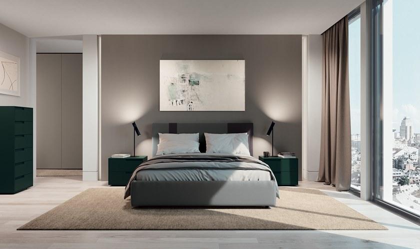 Febal Casa Лакированный комод со встроенными ручками Damien sun-id-1494310 - Вид №3