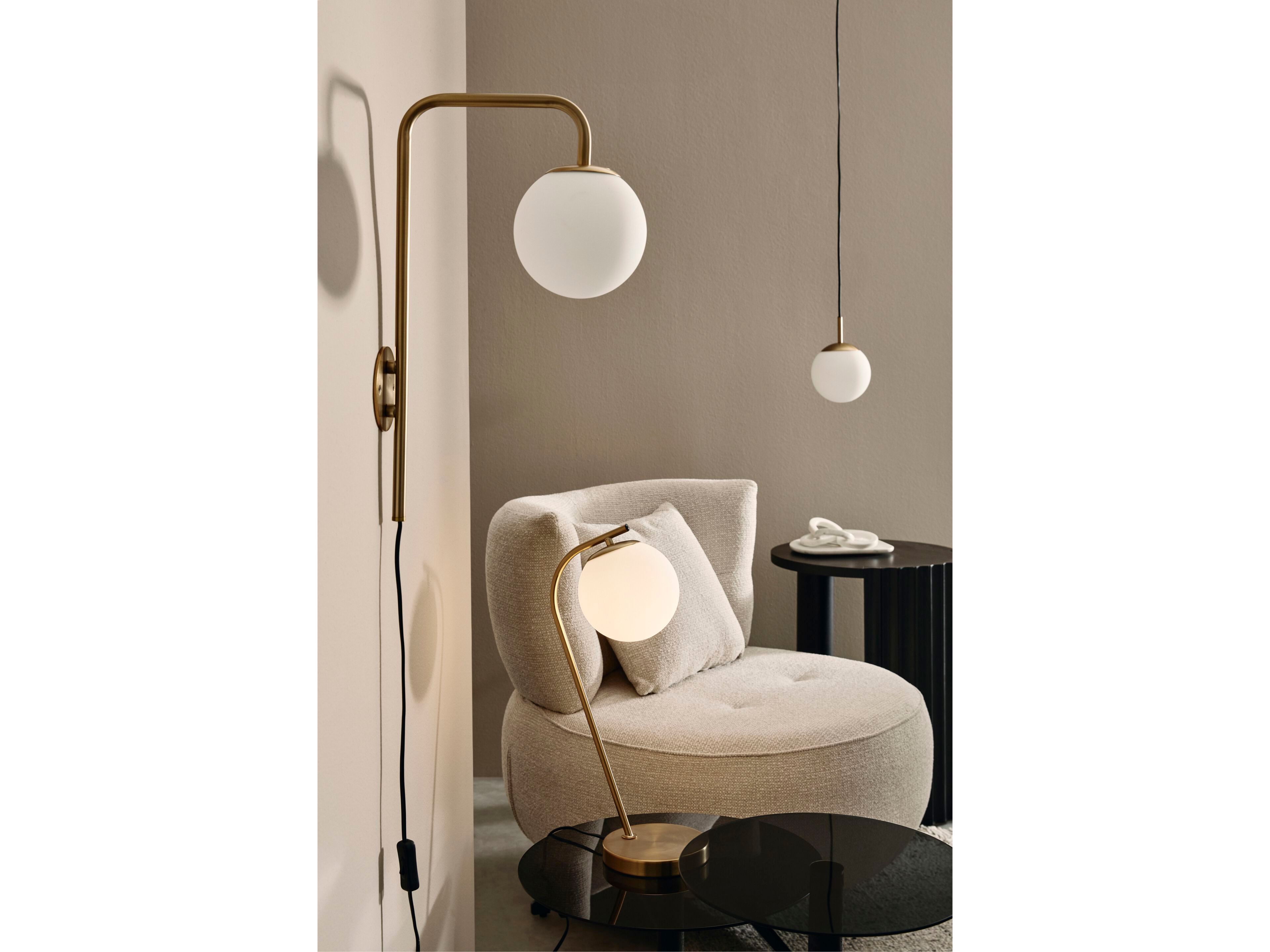 Металлический и стеклянный настенный светильник BIZZOTTO Delphine ARCH-00039335 - Вид №4