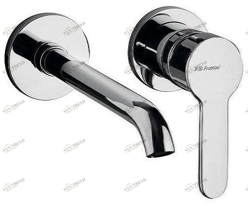 Rubinetterie Frattini Смеситель для раковины настенный без сливного крана Mocca sun-id-1443781