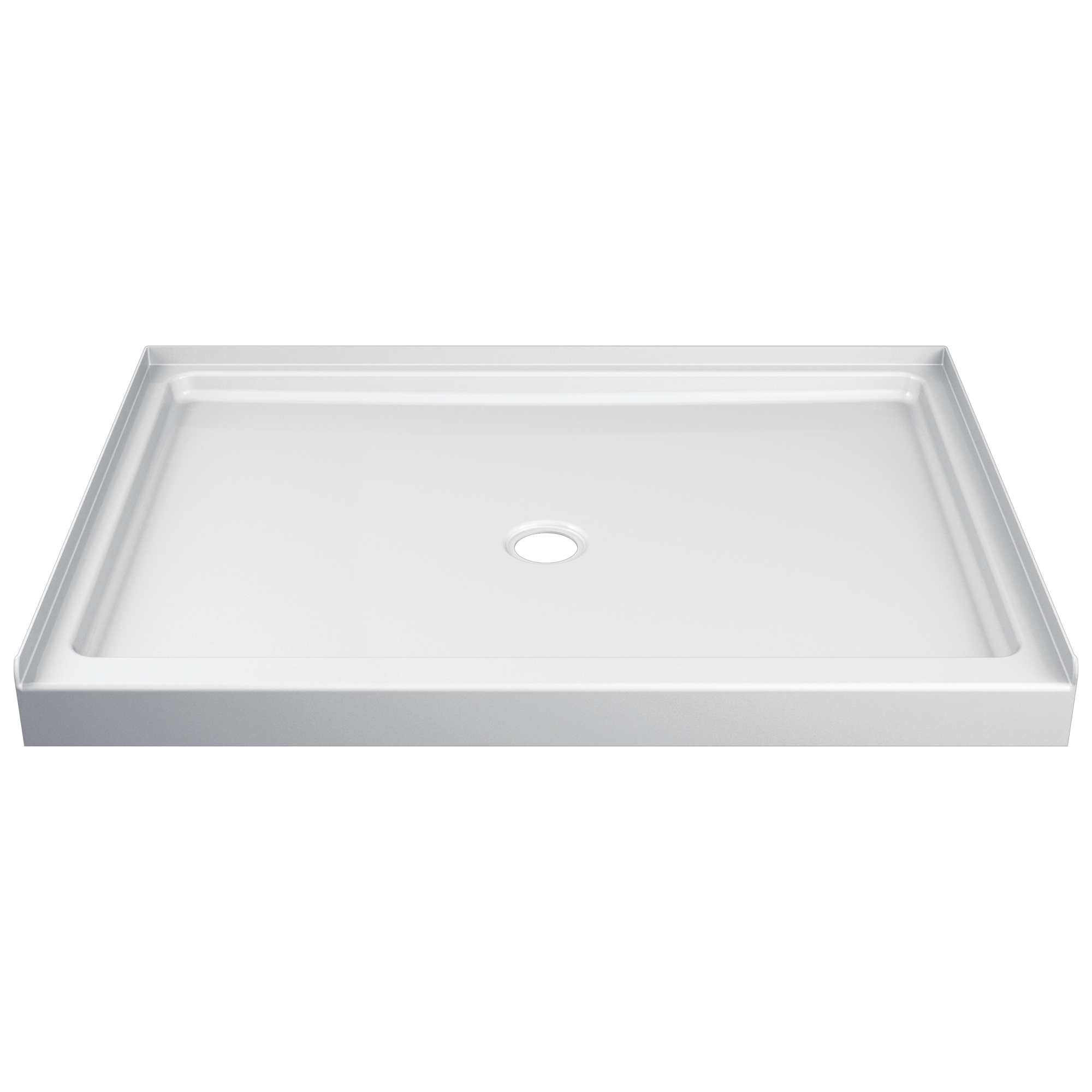 ProCrylic 48 дюймов x 34 дюйма. Центральный слив для душевого поддона Delta Faucet B78513-4834-WH