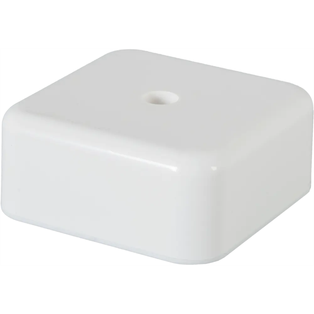 Распределительная коробка открытая IEK 50x50x20 мм 2 ввода IP20 цвет белый 82536112 STLM-2099344 