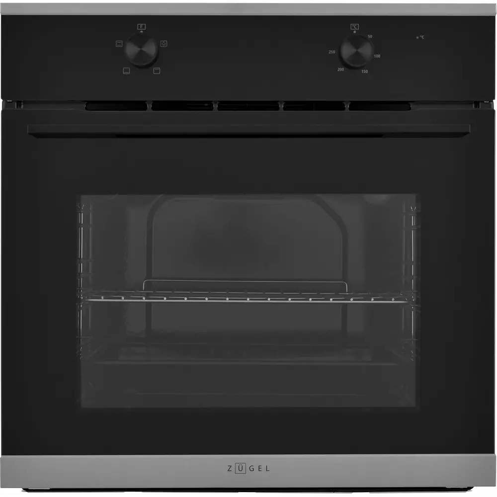 Встраиваемый духовой шкаф Zugel ZOE605X 59.5x59.5x56.5 см цвет серо-черный STLM-2130990