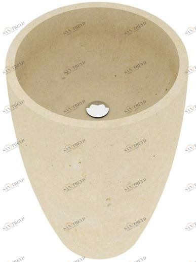 Ab14 Напольная раковина стоящая овальная PIMAR 