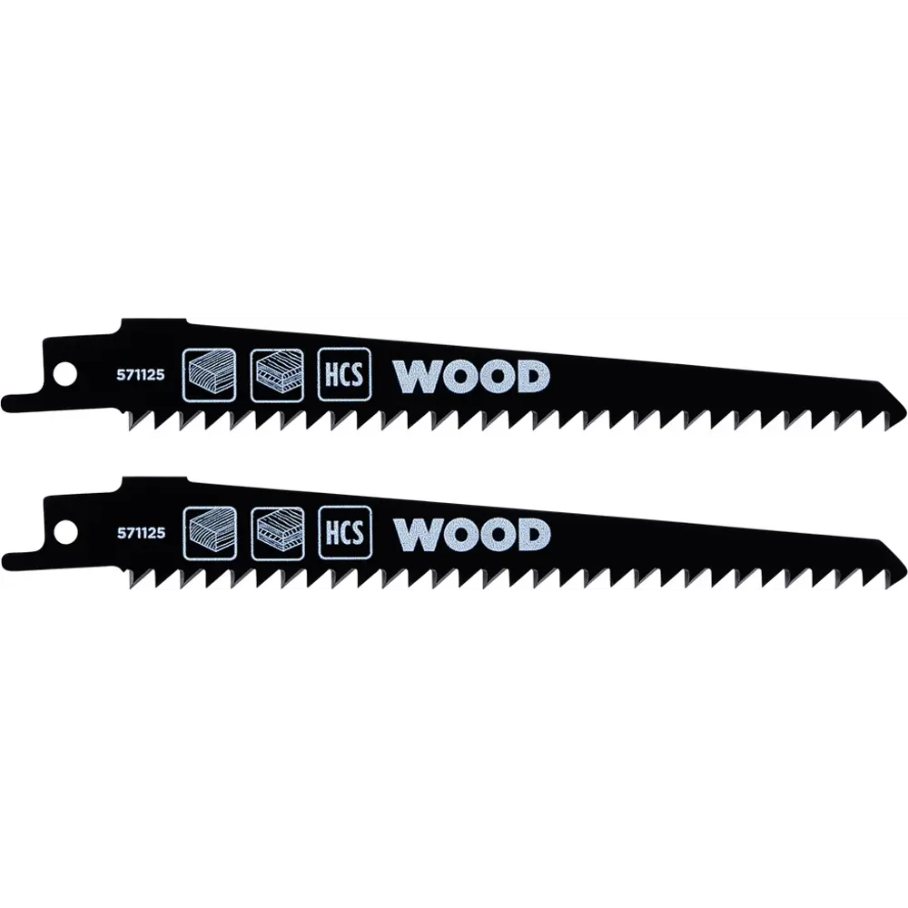 Полотно для сабельной пилы по дереву KWB 571125, 2 шт STLM-2119682