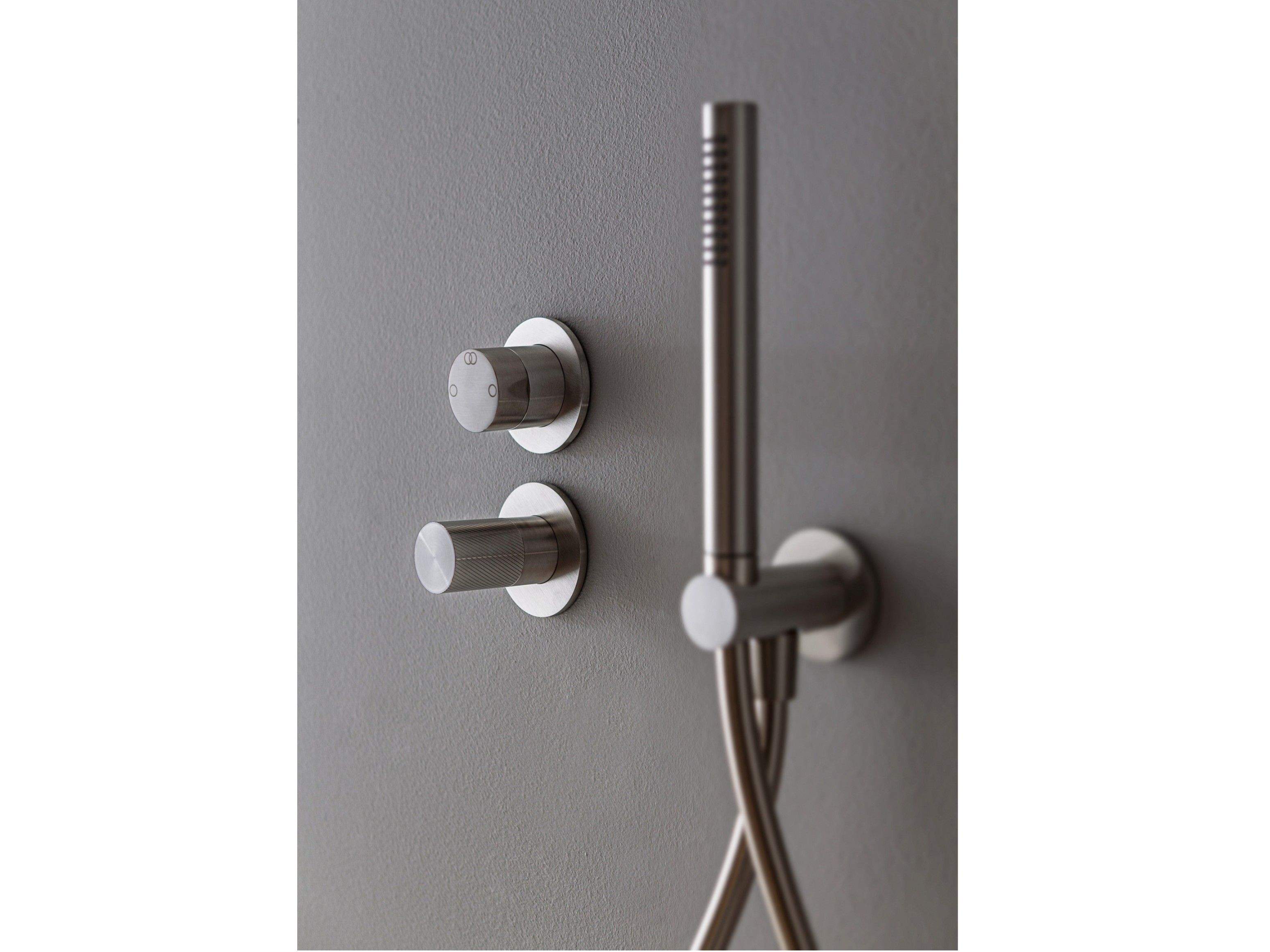 Смеситель для душа из нержавеющей стали с ручным душем Rubinetterie Treemme 3.6 ARCH-00074182 - Вид №1