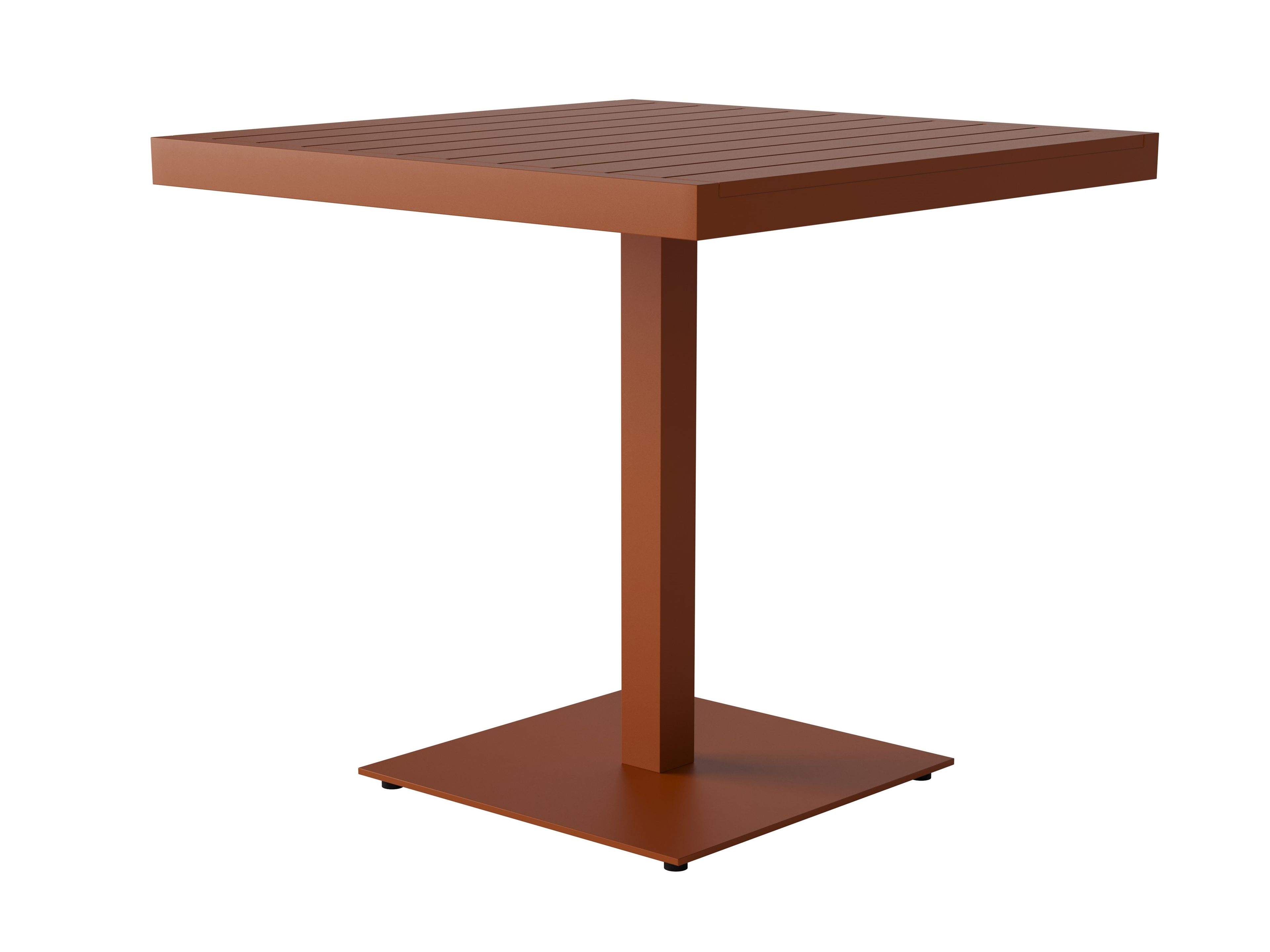 Квадратный алюминиевый стол с порошковым покрытием Case Eos ARCH-00006290 - Вид №2