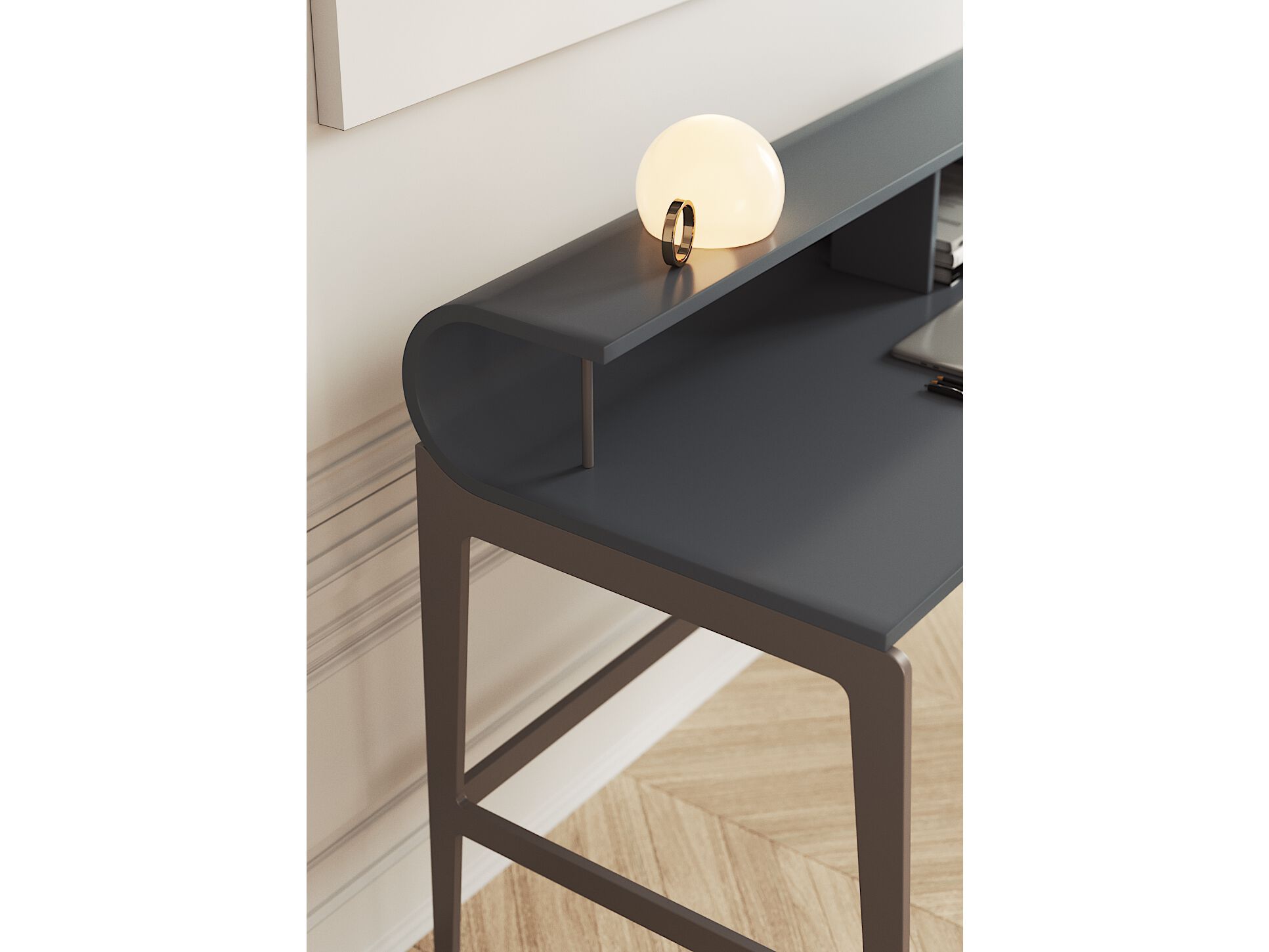 Деревянный письменный стол PRADDY Natur ARCH-00122227 - Вид №1