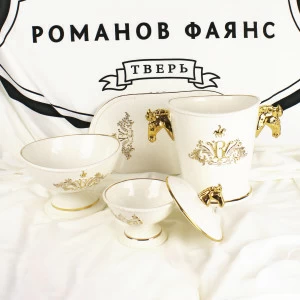 Винный набор (4 предмета) Белый