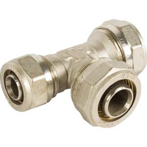Тройник переходной Valtec 26x26x20 мм никелированная латунь VTM.331 10518436 STLM-2088288