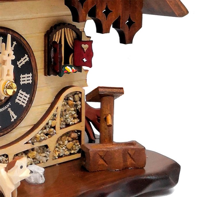 Часы настольно-настенные с кукушкой коричневые Sars SARS ДИЗАЙНЕРСКИЕ 00-3967483 Коричневый  - Вид №5