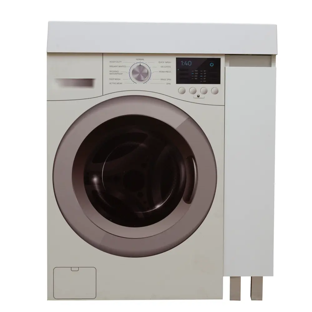 Тумба под стиральную машину напольная Mira TMR20 20 см цвет белый Santreyd STLM-2008823 - Вид №4