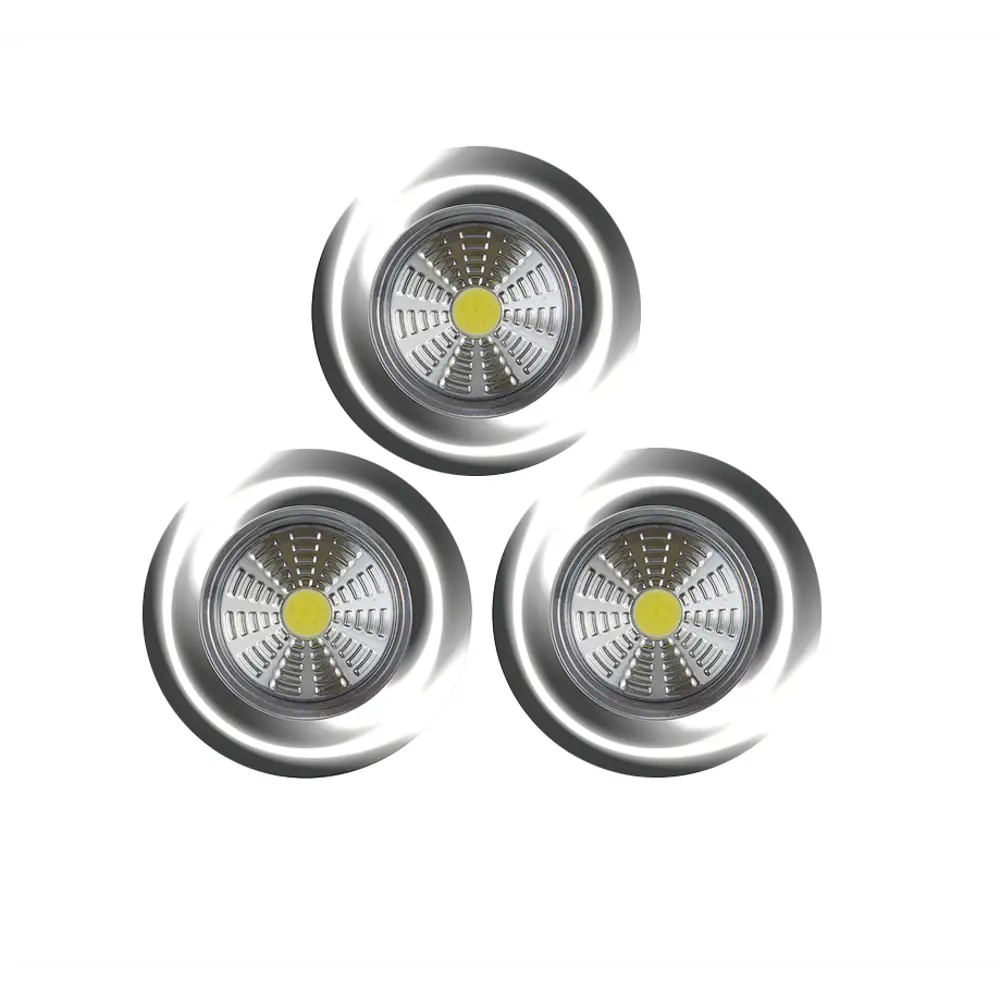 Светильник светодиодный Ritter Pushlight 29100 8 на батарейках, цвет серебряный металлик STLM-2091364 - Вид №1