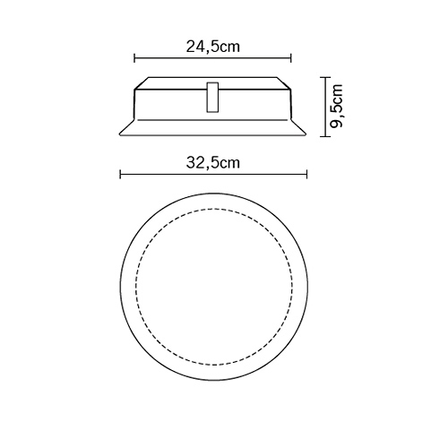Светильник настенно-потолочный прозрачный Fabbian D58G0200 FABBIAN  00-3882560 Прозрачный  - Вид №2