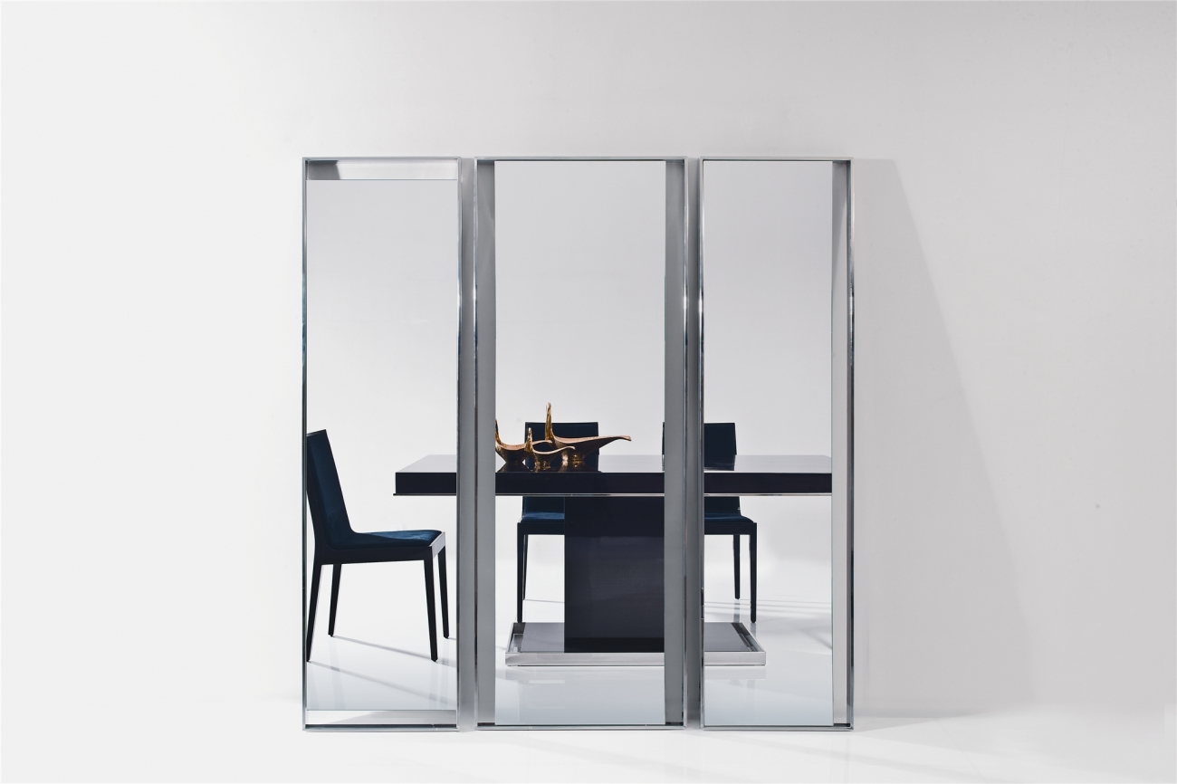 Напольное зеркало прямоугольное хром Exclusive 60x160 см PUSHA ДИЗАЙНЕРСКИЕ 062561 Хром  - Вид №3