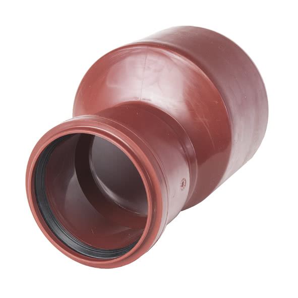 8M324311075 SANHA M3-243 муфта редукционная, эксцентрическая DN 100x70 / OD 110x75 мм  - Вид №1