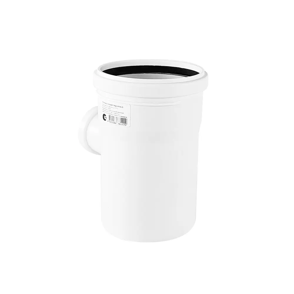 Тройник канализационный малошумный MONLID D110x50/87° мм полипропилен 89442445 STLM-2021657  - Вид №2