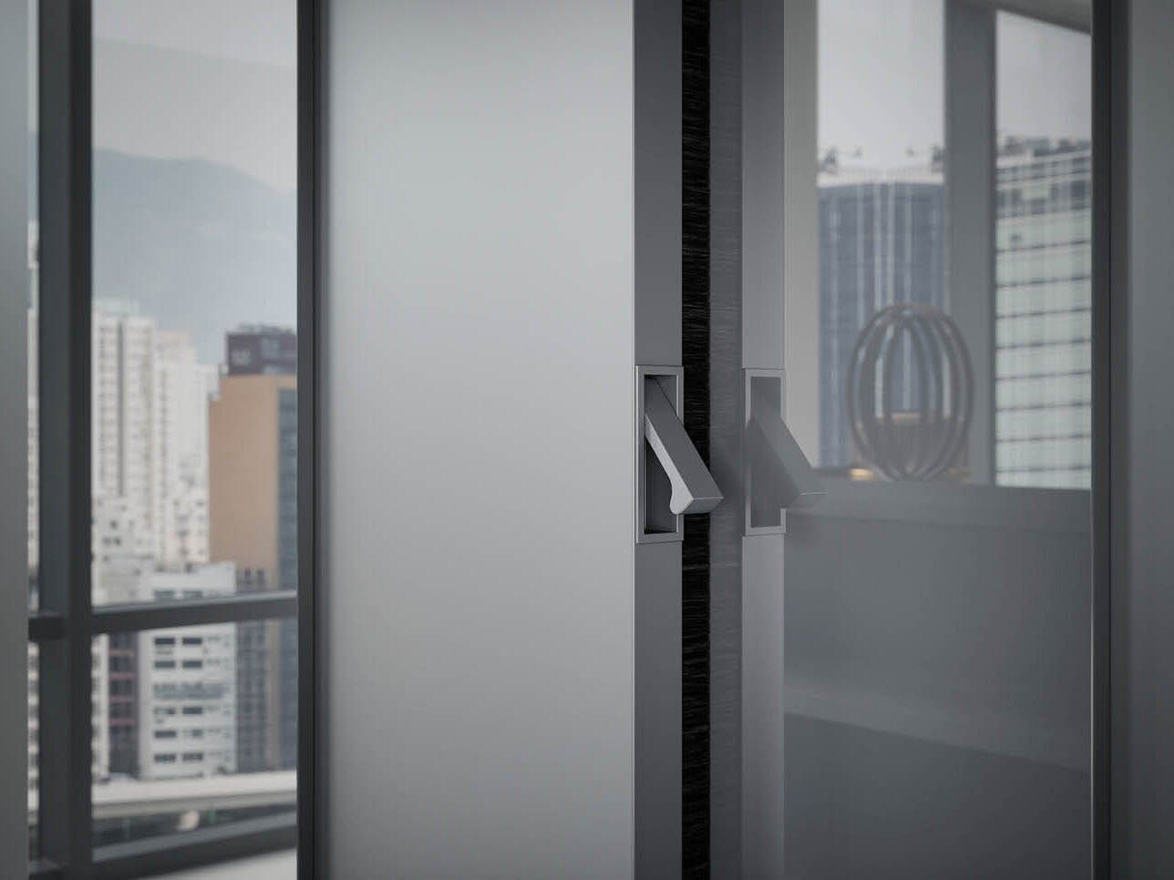 Шкаф с раздвижными дверями Novamobili PLISSÉ ARCH-00067680 - Вид №1