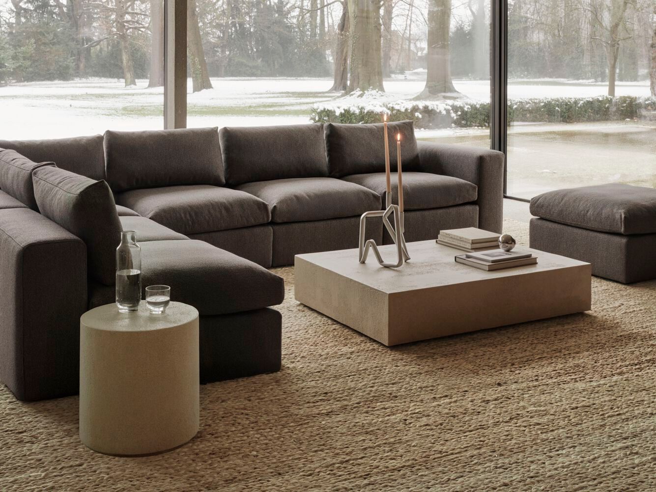 Модульный тканевый диван Ethnicraft Mellow ARCH-00146575