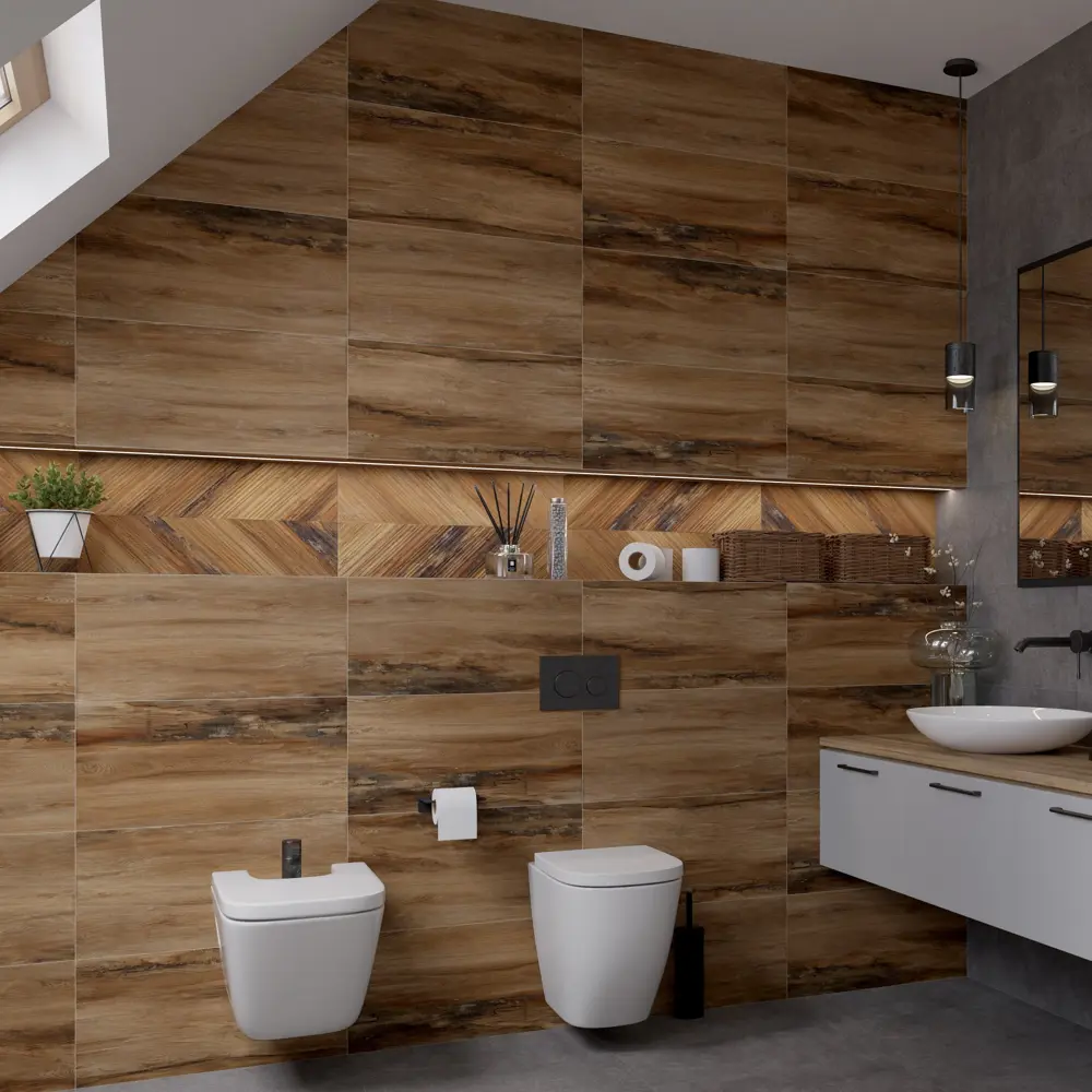 Керамин Студио: настенная плитка под дерево 60×30 см для интерьера 88923926 STLM-0947473