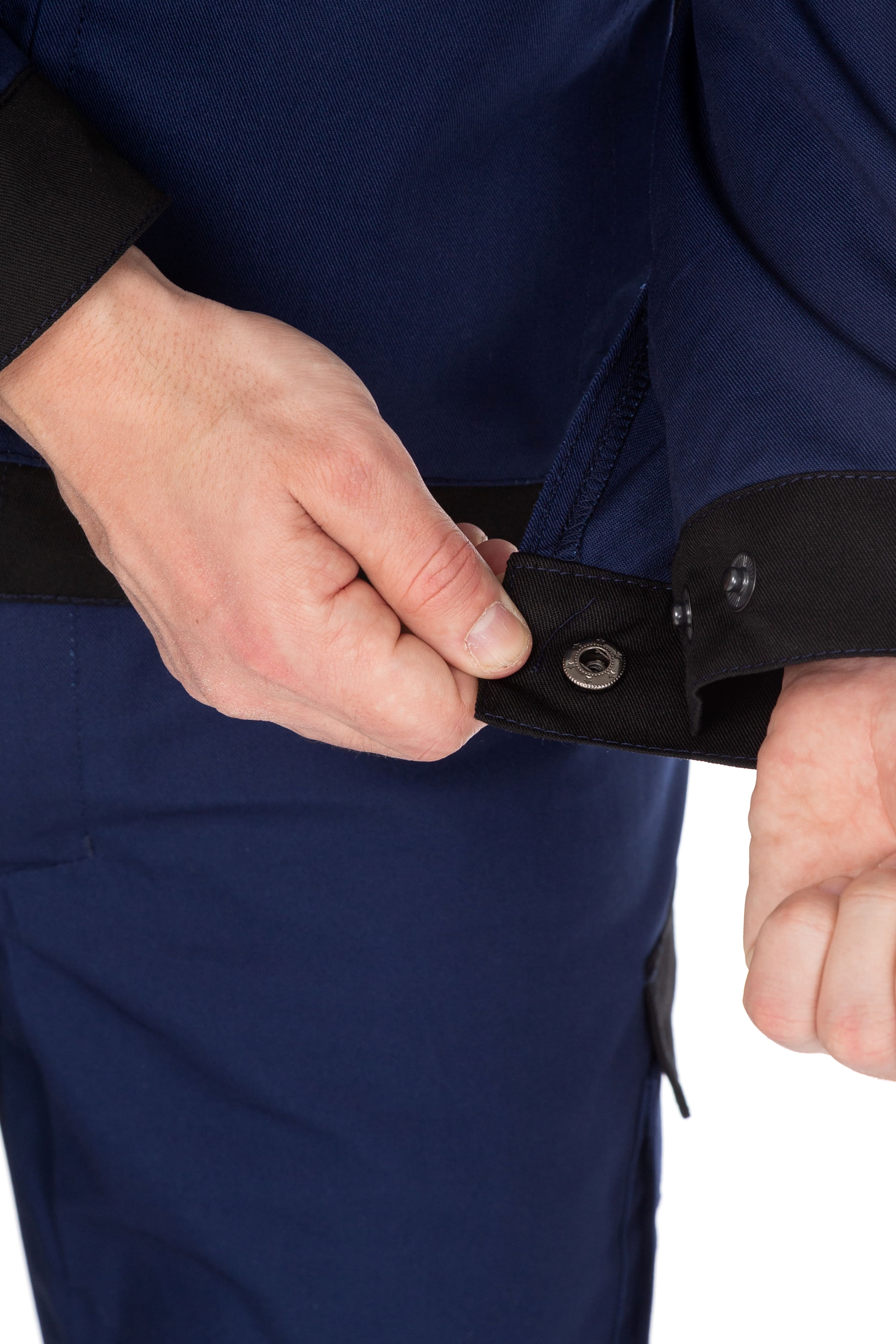 70043 Костюм  NEW темно-синий с черным STATUS  Летняя спецодежда  размер 48-50/182-188  - Вид №22