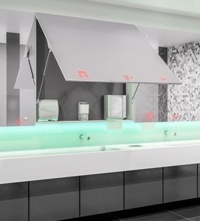 M06ACS Сушилка для рук с датчиком скорости потока mediclinics  - Вид №4