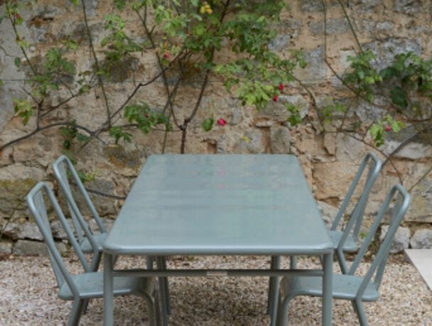 Стальной прямоугольный обеденный стол Tolix T37 ARCH-00122882 - Вид №4